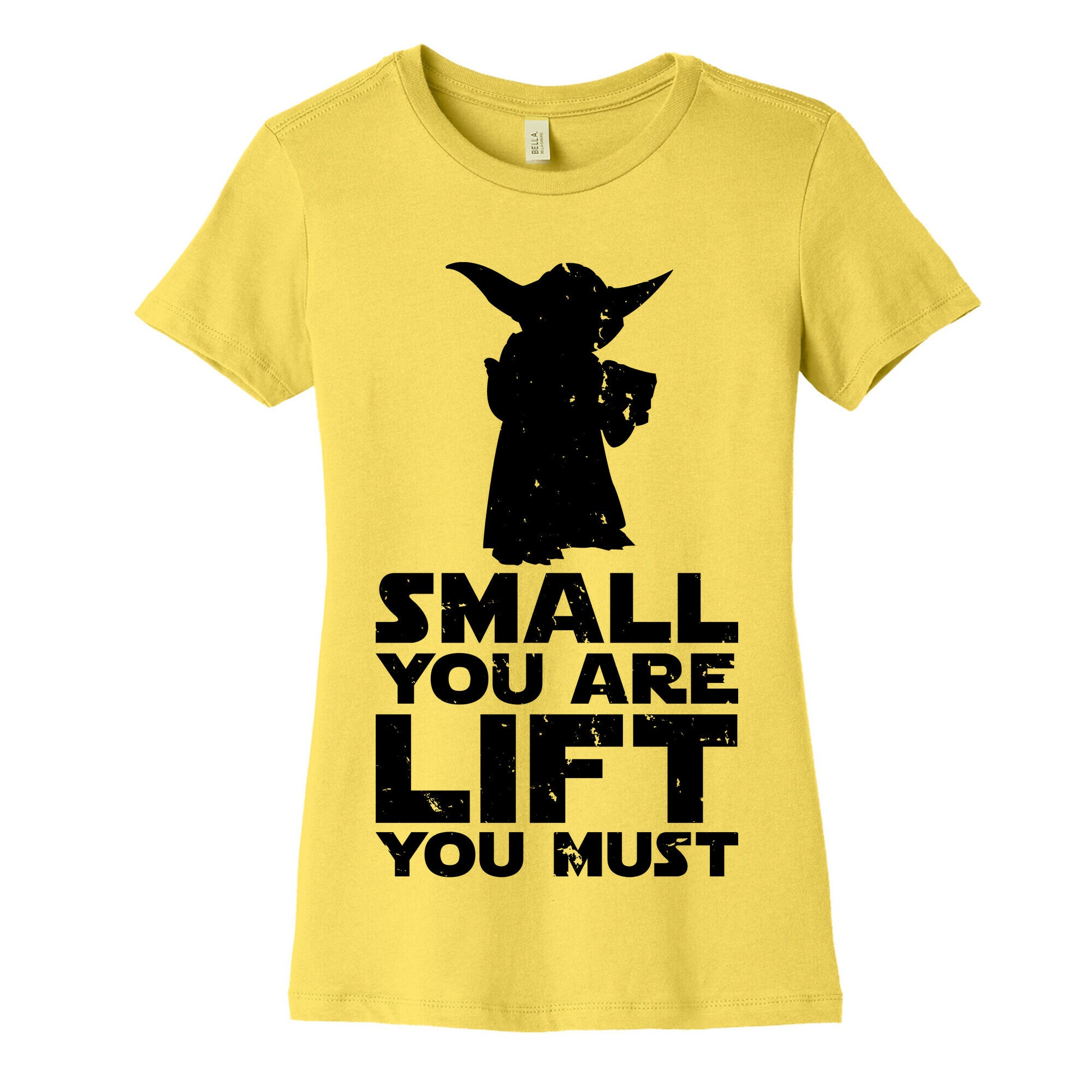 Small You Are Lift You Must Women's Cotton Tee